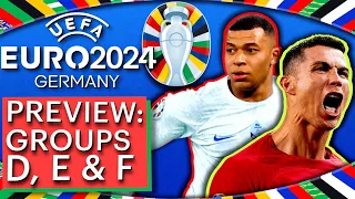 Are PORTUGAL outside favourites? | Complete Euro 2024 Group Guide D - F