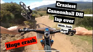 Craziest lap of Cannonball DH ever