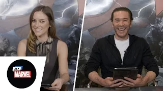 Ask Marvel: Iron Fist Cast, Jessica Stroup & Tom Pelphrey