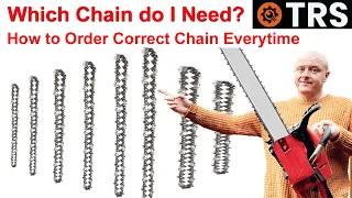 How to Buy Correct Chainsaw Chain Replacement (Chain/Bar Numbers Explained) Chain Sizes