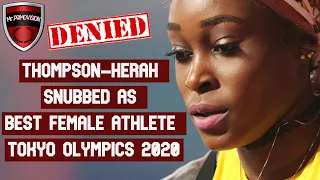 Snubbed ? Elaine Thompson-Herah overlooked for the Best Female Athlete award at Tokyo Olympics