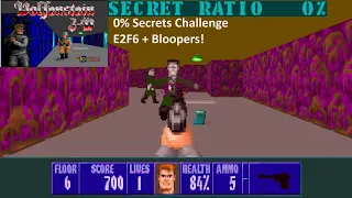 Wolfenstein 3D: No Secrets challenge! E2F6 with commentary