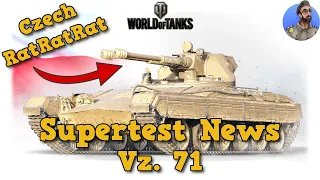 Supertest News -  Vz. 71 - Doppel Maschinenkanone- Tier 10 Czech Light - World of Tanks