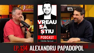 ALEXANDRU PAPADOPOL: „Pe lângă talent, actorul are nevoie și de noroc!" | VREAU SĂ ȘTIU Ep 134