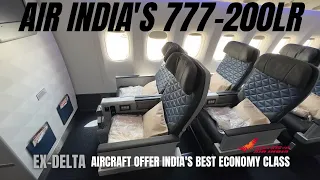 Air India’s Fantastic 777-200 LR Domestic Economy Class! (DEL- BOM)