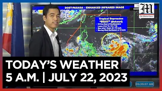 Today's Weather, 5 A.M. | July 22, 2023