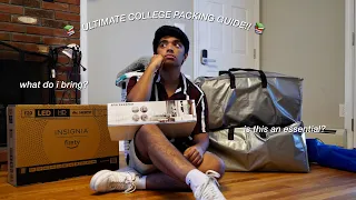 ULTIMATE COLLEGE PACKING GUIDE: everything you need to bring for your freshman year dorm