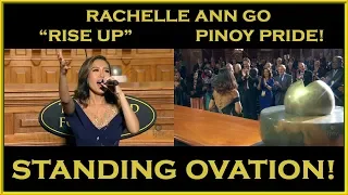 PINOY PRIDE Rachelle Ann Go gets STANDING OVATION at the 2019 World Food Prize - "Rise Up"