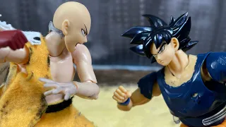 stop motion goku vs saitama part 2 悟空 サイタマ