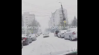 Снегопад, Зима, Курск