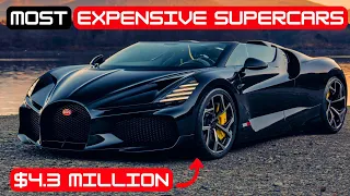 THE 5 MOST EXPENSIVE SUPERCARS