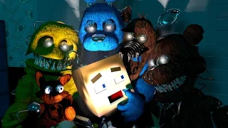 Best Five Nights at Freddy's in Minecraft Animations ( by Futuristic Hub ) - ( Funny Moments)