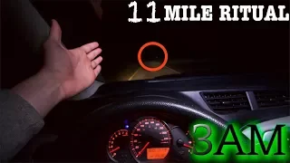 (GONE WRONG) BREAKING THE RULES OF THE 11 MILE RITUAL AT 3AM CHALLENGE! (The Road Doesn't End)