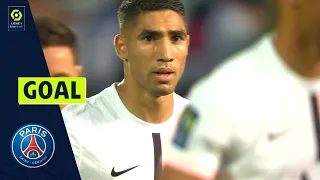 Goal Achraf HAKIMI (19' - PSG) ESTAC TROYES - PARIS SAINT-GERMAIN (1-2) 21/22