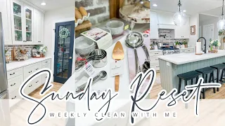 SUNDAY RESET  // WEEKLY CLEAN WITH ME // WEEKLY CLEANING ROUTINE // CHARLOTTE GROVE FARMHOUSE