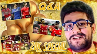 20K SUBSCRIBERS Q&A! THANK YOU SO MUCH! ASK ME ANYTHING YOU WANT! SIT DOWN AND TELL ALL!