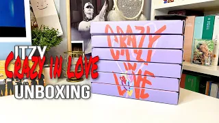 ITZY 'CRAZY IN LOVE'  Set | Unboxing | Обзор | Распаковка | Анбоксинг