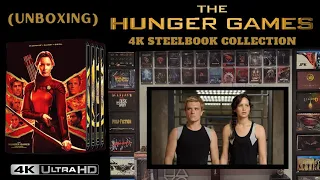 The Hunger Games 4k Ultra HD Bluray Steelbook Collection Unboxing.