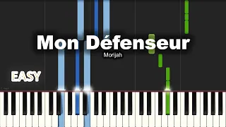 Morijah - Mon Défenseur | EASY PIANO TUTORIAL BY Extreme Midi