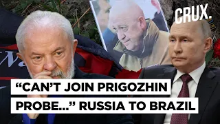 Russia Shuts Brazil From Wagner Crash Probe, Says Prigozhin’s Flight Not Subject To “Annex 13"
