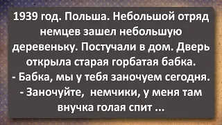 Немцы Заглянули в Гости к Горбатой Старухе! Сборник Самых Свежих Анекдотов! Юмор!