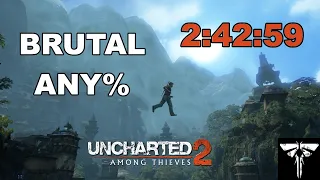 Uncharted 2 Brutal Any% Speedrun (2:42:59) (PB)