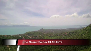 Koh Samui Wetter (Thailand) 24.05.2017