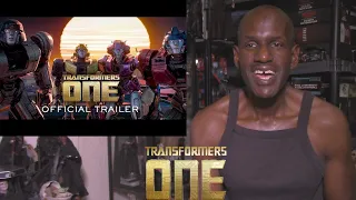 Transformers One Official Trailer Reaction