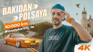 (4K) | Bakıdan-Polşaya 10.000km #Mandarin lə | Ultrace 2k22