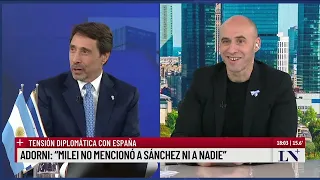 El trasfondo de la pelea entre Pedro Sánchez y Javier Milei.  Trebucq con Eduardo Feinmann