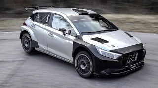 Hyundai Motorsport Testing I20 N Rally 2 with Eric Camilli & Andrea Nucita - Highlights [HD]