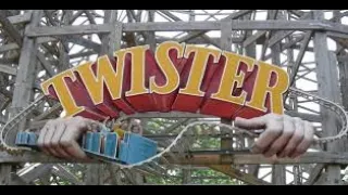 Building the wooden coaster "Twister" at Knoebels