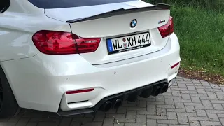 BMW F82 M4 / Remus exhaust loud!!