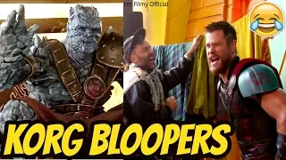 Thor: Ragnarok "KORG" Bloopers and Gag Reel - Try Not To Laugh 2018