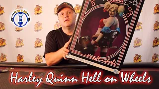 Harley Quinn Hell on Wheels Premium Format statue from SideShow Collectibles unbox and review