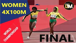 World Record Alert💥‼️ Women's 4x100m Relay Final| Jamaica VS USA | Oregon 2022 |DTM