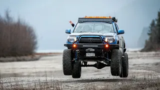 Long Travel Tacoma VS the Beach