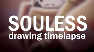 Souless - drawing timelapse (Undertale AU)