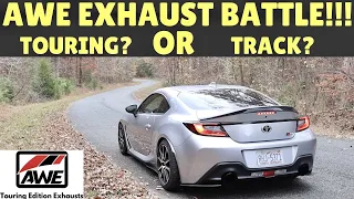 AWE Touring VS Track Edition Cat Back Exhaust | Toyota GR86:BRZ