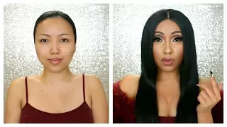 CARDI B Makeup Transformation !!!