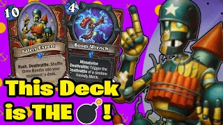 GET READY for Bomb Warrior's RETURN! Dr Booms Incredible Inventions Hearthstone Warrior Deck
