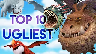 Top 10 UGLIEST Dragons | How To Train Your Dragon