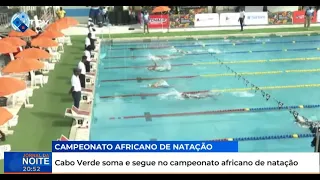 Cabo Verde soma e segue no campeonato africano de natação