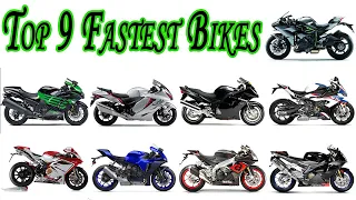 Top 9 Fastest Bikes in The World | Top 9 Quickest Motorcycle in The Planet