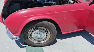 1965 TR4 As I Bought It