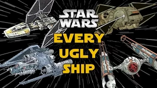 Every Ugly Starfighter from Star Wars Canon and Legends