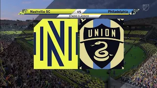 FIFA 23 | Nashville SC vs Philadelphia - MLS | Gameplay