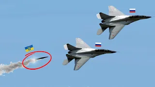 Scary moment! Two Russia's best MiG-29 fighter pilot died suddenly after being hit by missile.