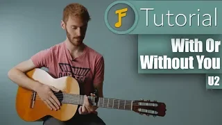 U2 - With Or Without You | Gitarren Tutorial für Anfänger | Deutsch | Jamflix