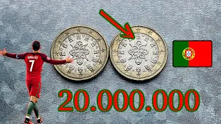 1 euro Portugal 2008 2009 RARE - 20.000.000